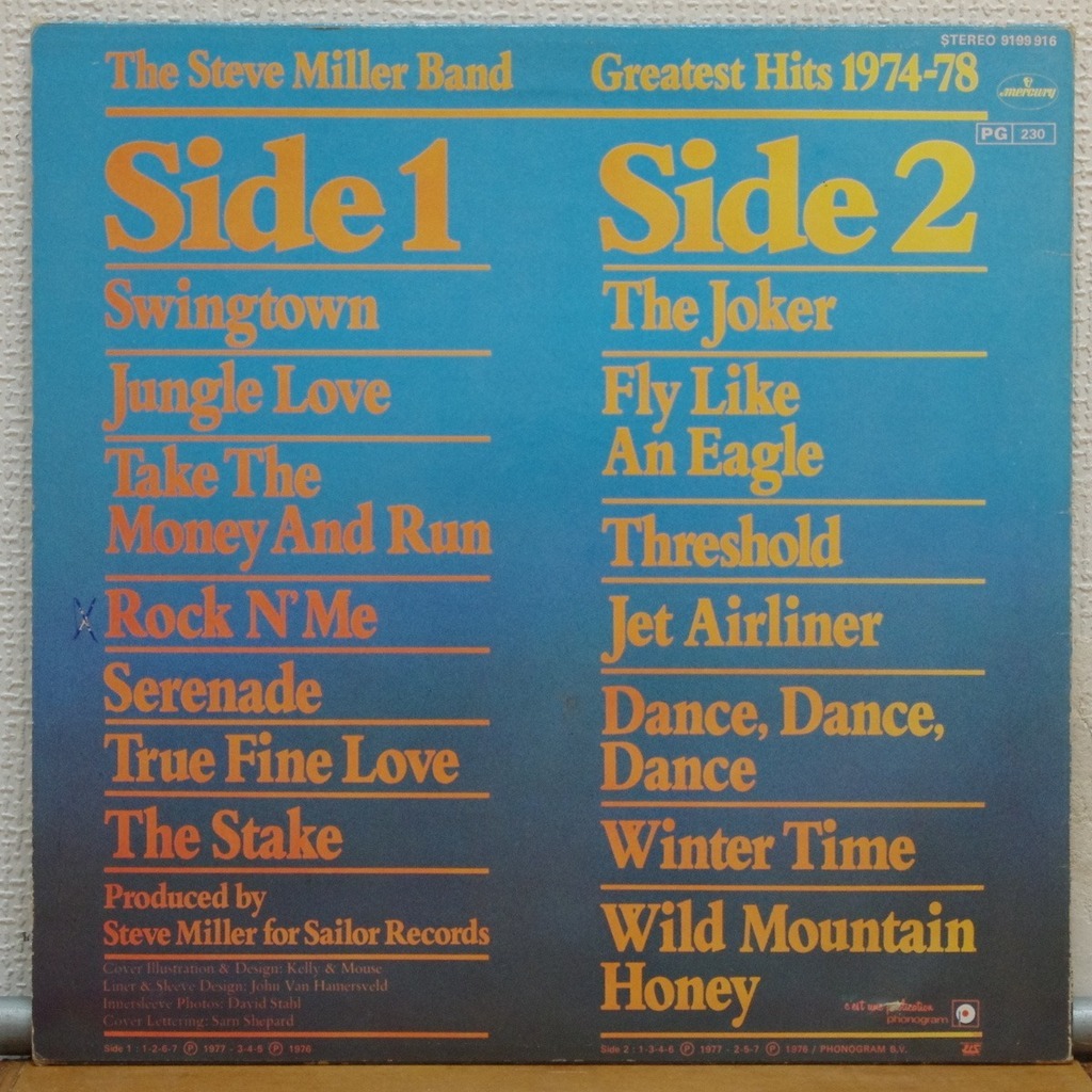 Greatest hits 197478 by Steve Miller Band, LP with elysee Ref115433839