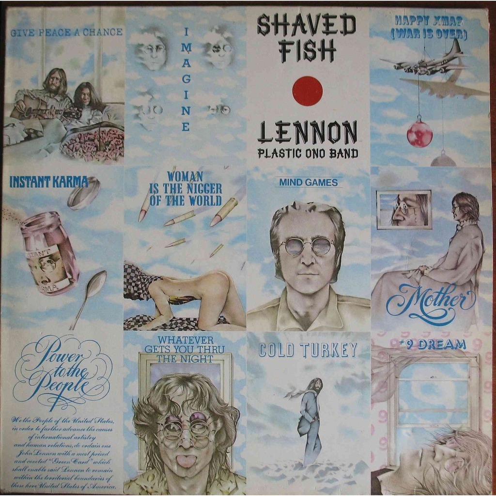 John lennon shaved fish album