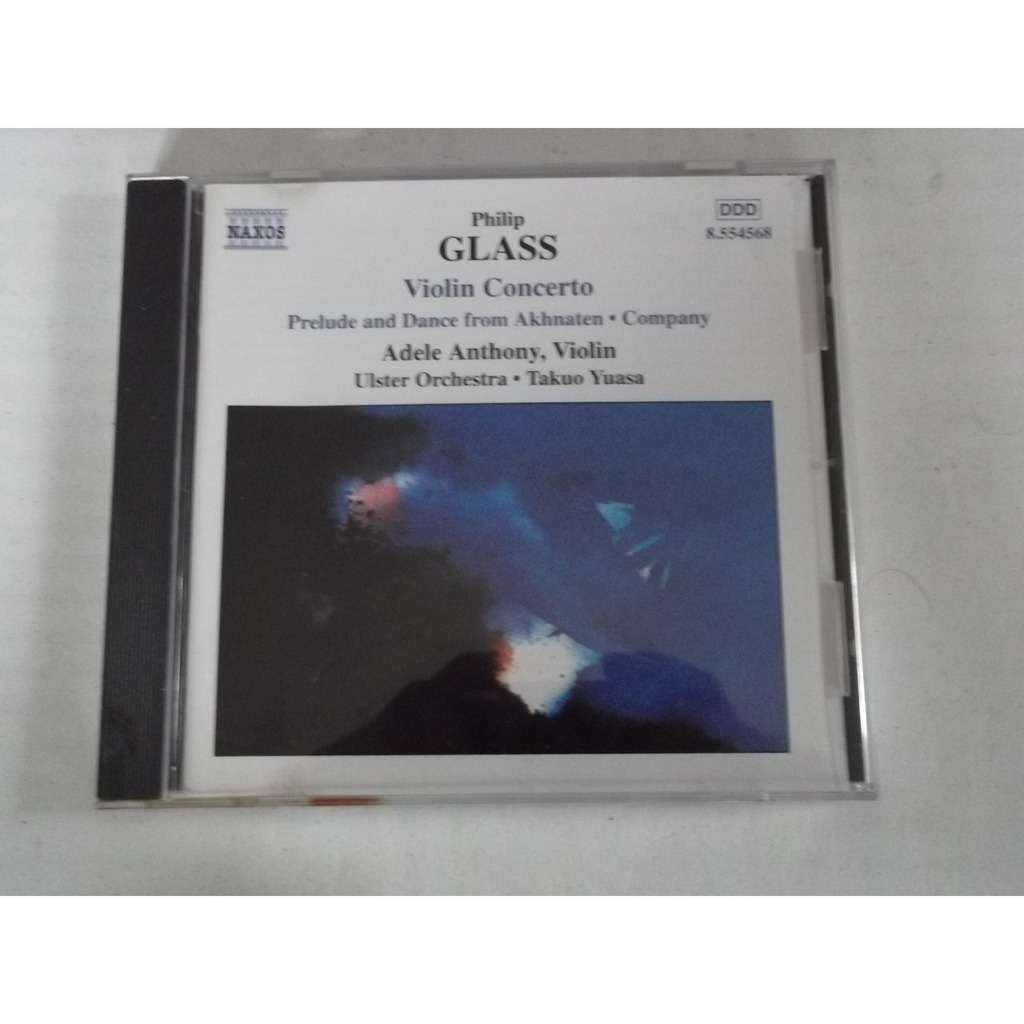 glass, philip violin concerto de YUASA TAKUO /ADELE ANTHONY / ULSTER