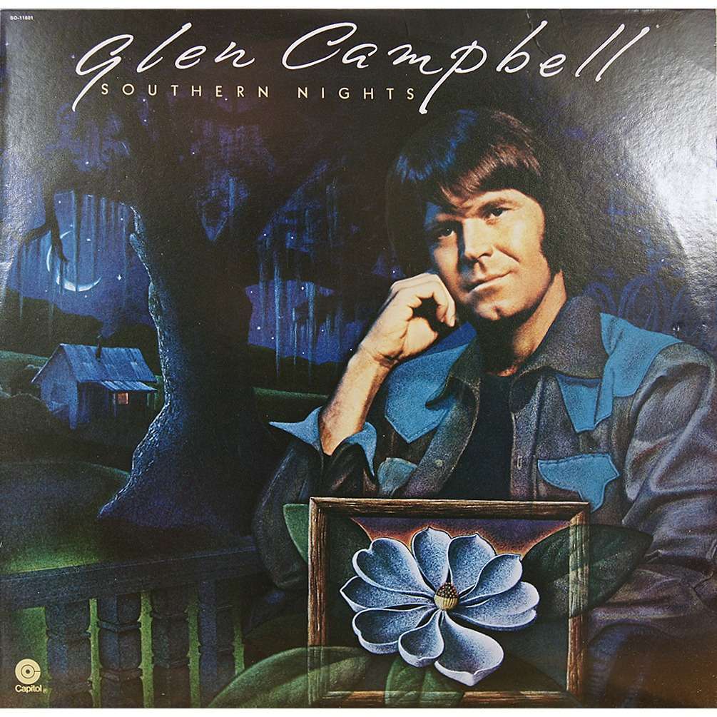 Southern Nights By Glen Campbell Lp With Rarissime Ref115840033 0071