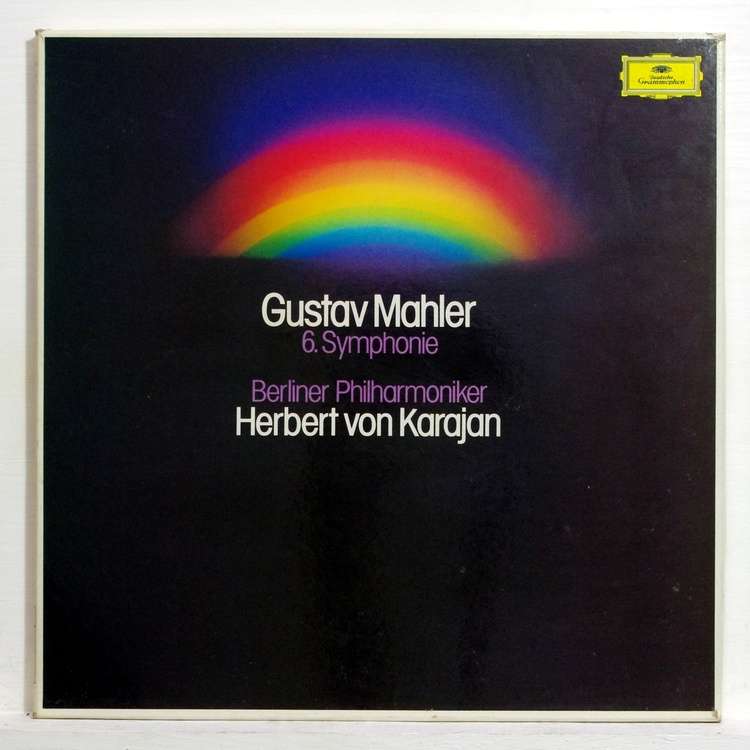 Gustav mahler : symphony no.6 by Herbert Von Karajan, LP Box set with