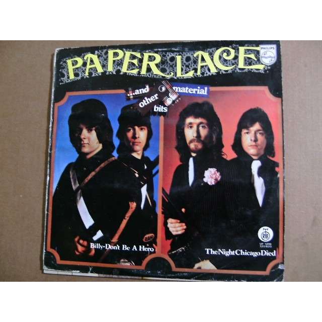 Paper Lace Records, LPs, Vinyl and CDs MusicStack