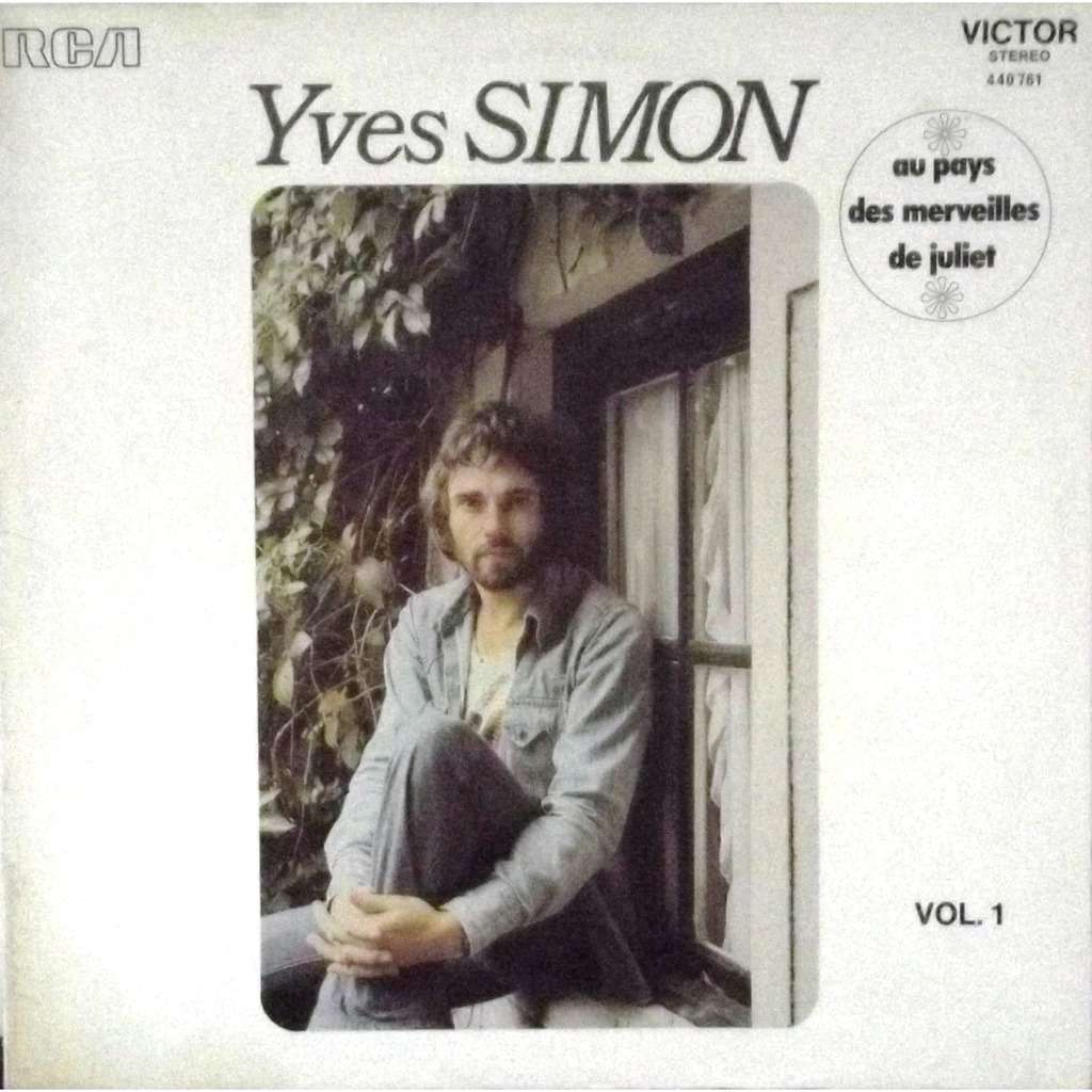 Yves Simon Au Pays Des Merveilles De Juliet Paroles Au pays des merveilles de juliet vol 1 by Yves Simon, LP with vinyl59