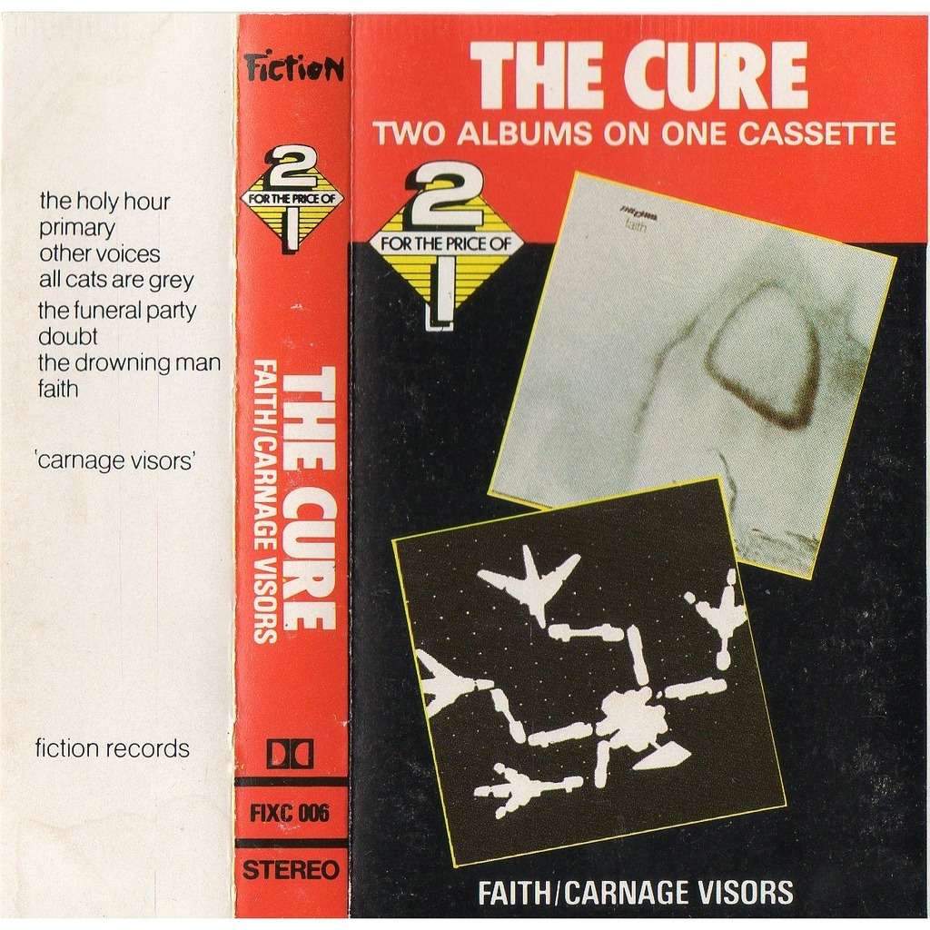 Faith / Carnage Visors by THE CURE, Tape with makartrecords Ref116143424
