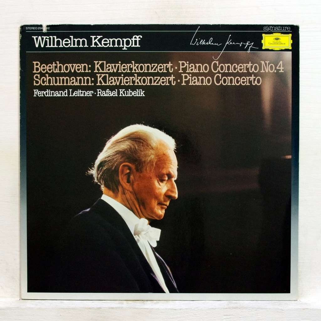 Beethoven : Concerto For Piano & Orchestra No.4 - Schumann : Concerto ...