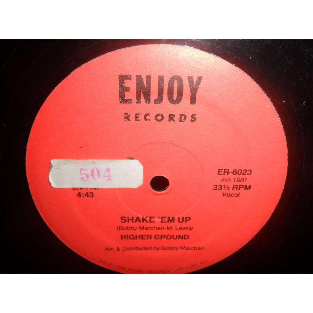 shake'em up by HIGHER GROUND, 12inch with blackfunksoul