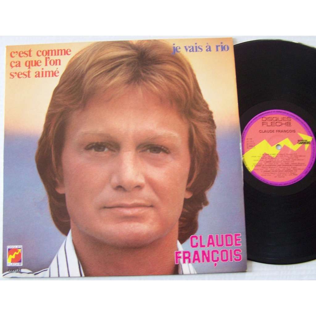 Je vais à rio by Claude François Lp Disco Collection Disque Flèche, LP