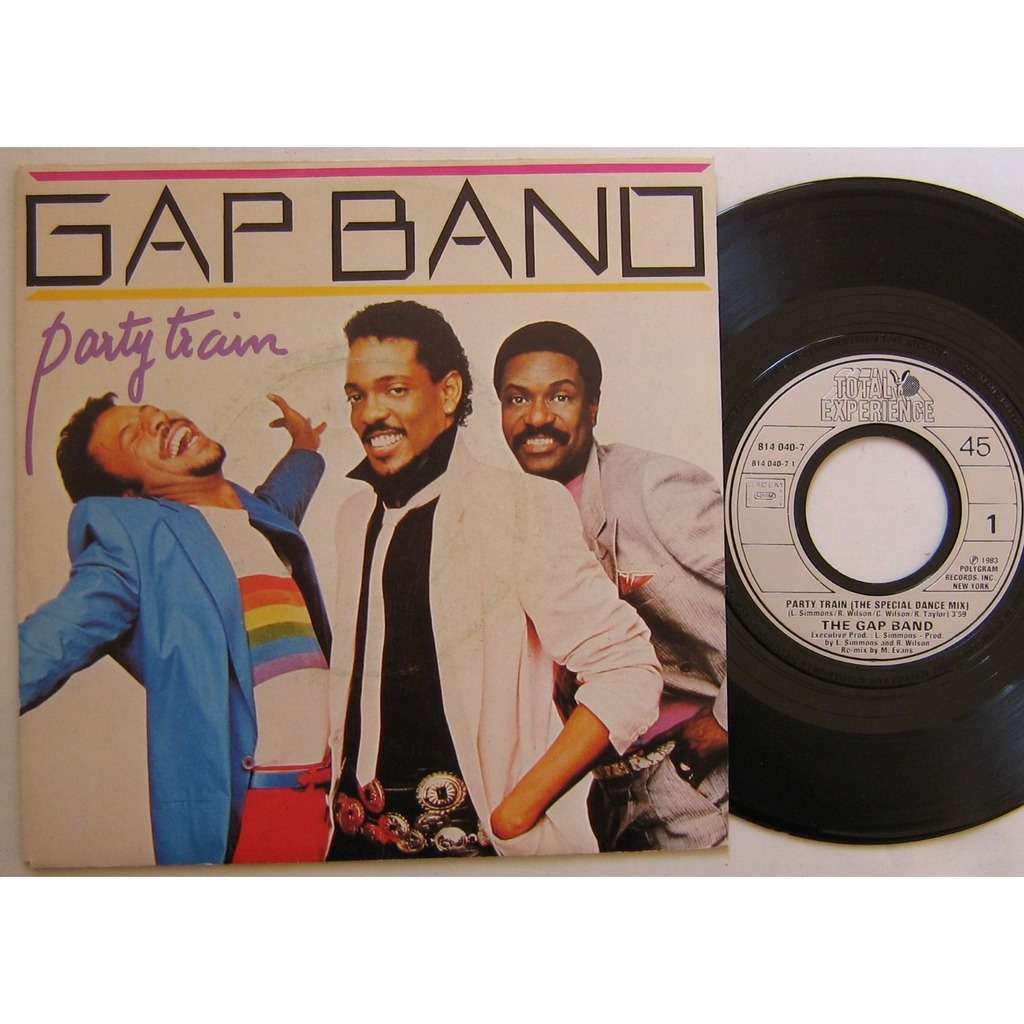 Party train (the special dance mix) / party train de Gap Band, SP chez