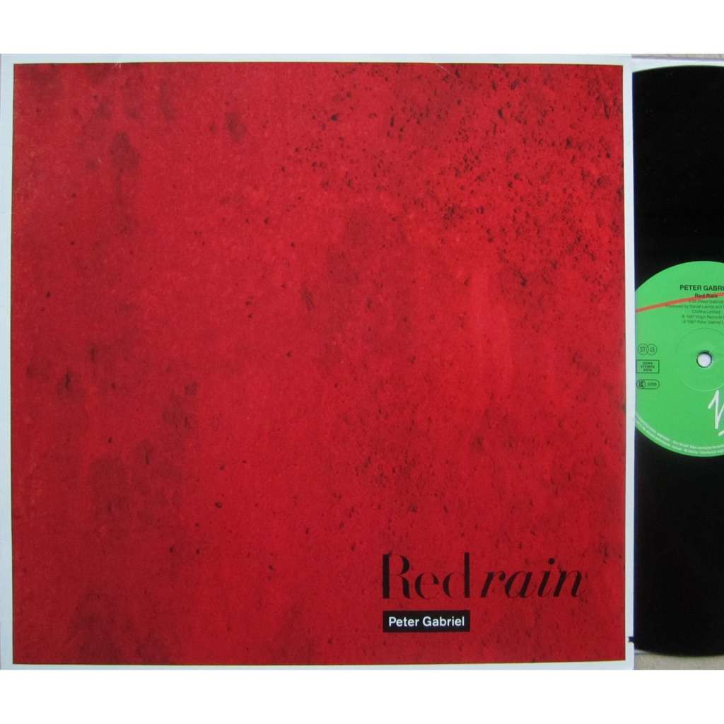 Red rain (ep) by Peter Gabriel, 12 inch x 1 with Ref