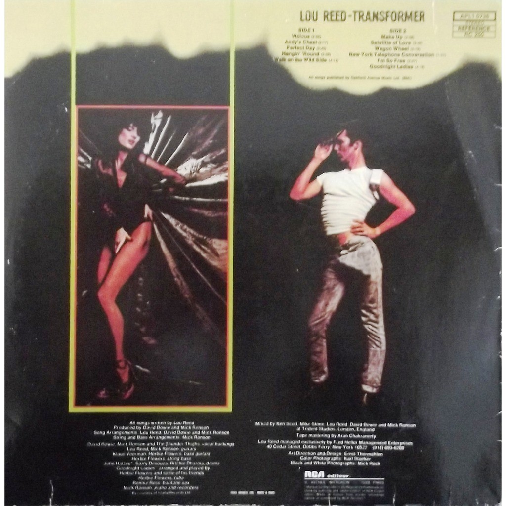 Transformer by Lou Reed, LP with vinyl59 Ref118478378