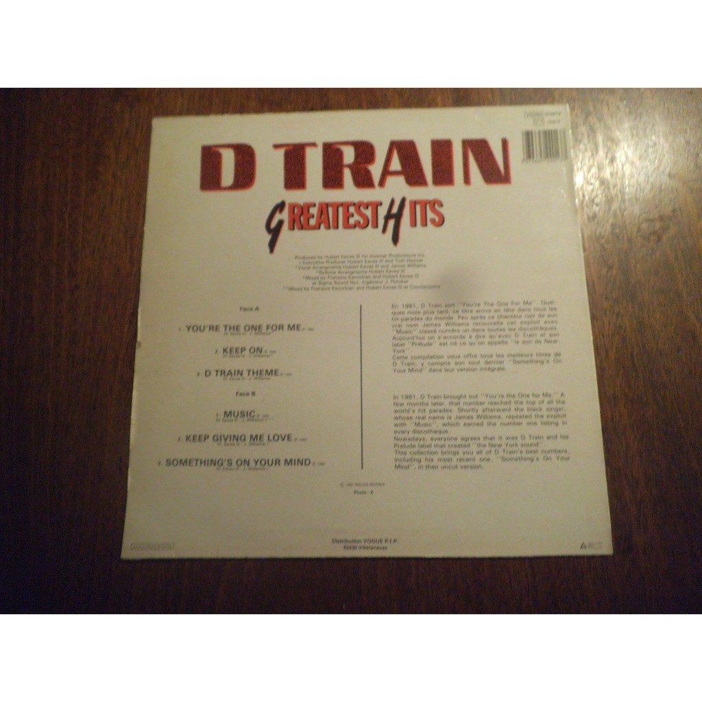 D train greatest hits by D Train, LP with valou02 Ref118661815