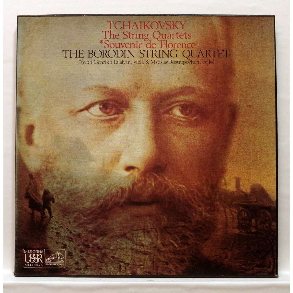 Tchaikovsky The String Quartets By Mstislav Rostropovich Borodin