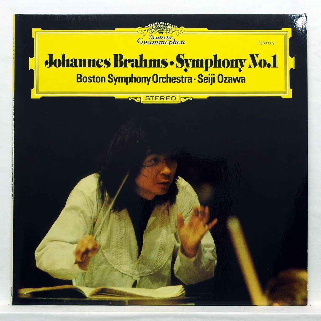 Brahms Symphony No 1 In C Minor Op 68 By Seiji Ozawa LP With