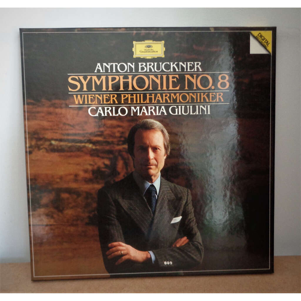 Bruckner Symphony Nr 8 By Carlo Maria Giulini Vpo LP X 2 With