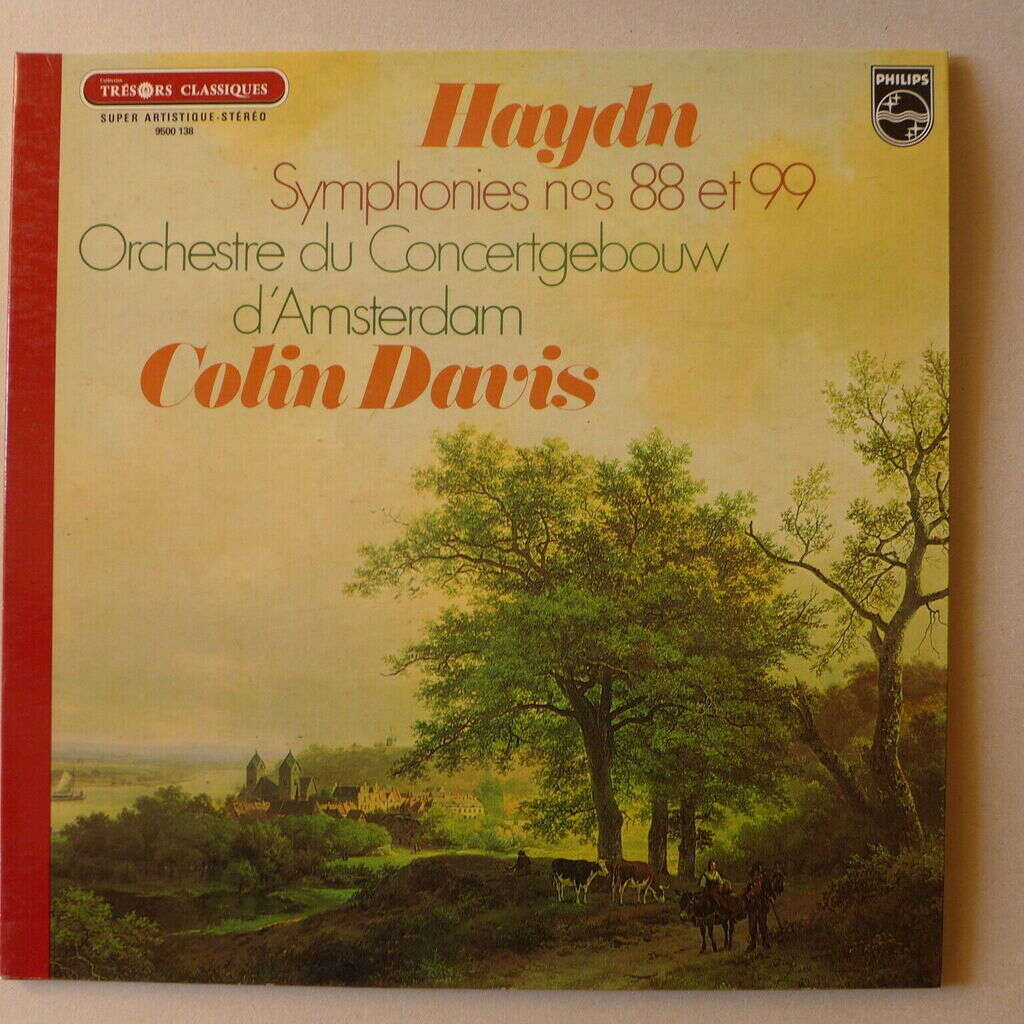 Haydn Symphonies Nos Et By Colin Davis Concertgebouw D