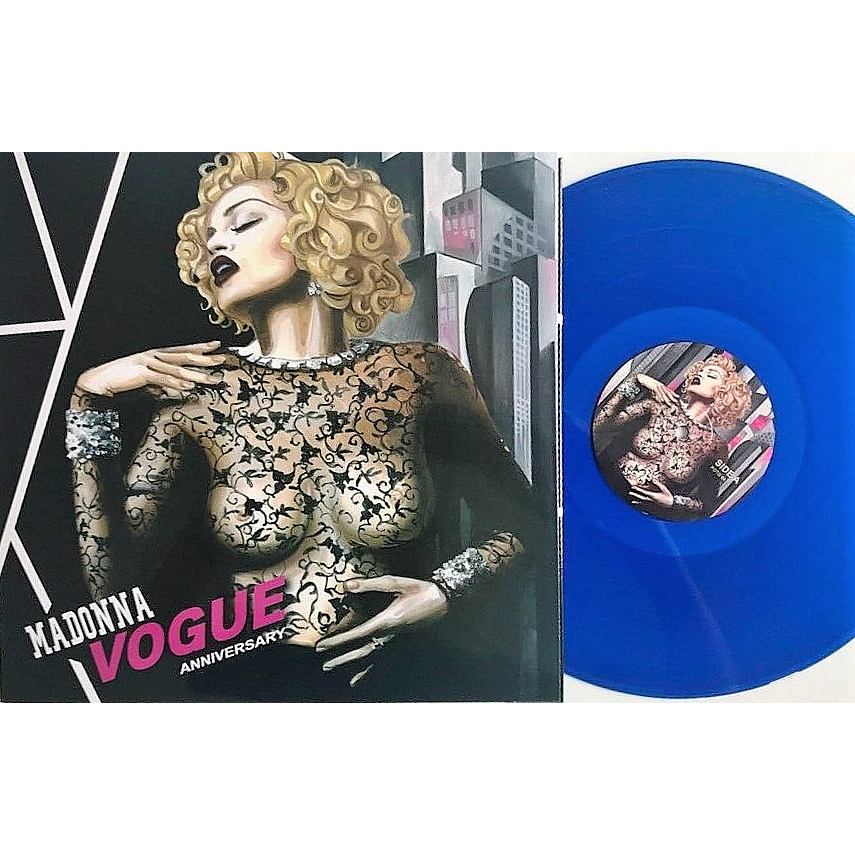 Vogue Anniversary Euro 2022 Ltd 8 Trk Lp Blu Wax On Potg Lbl Unique Gf