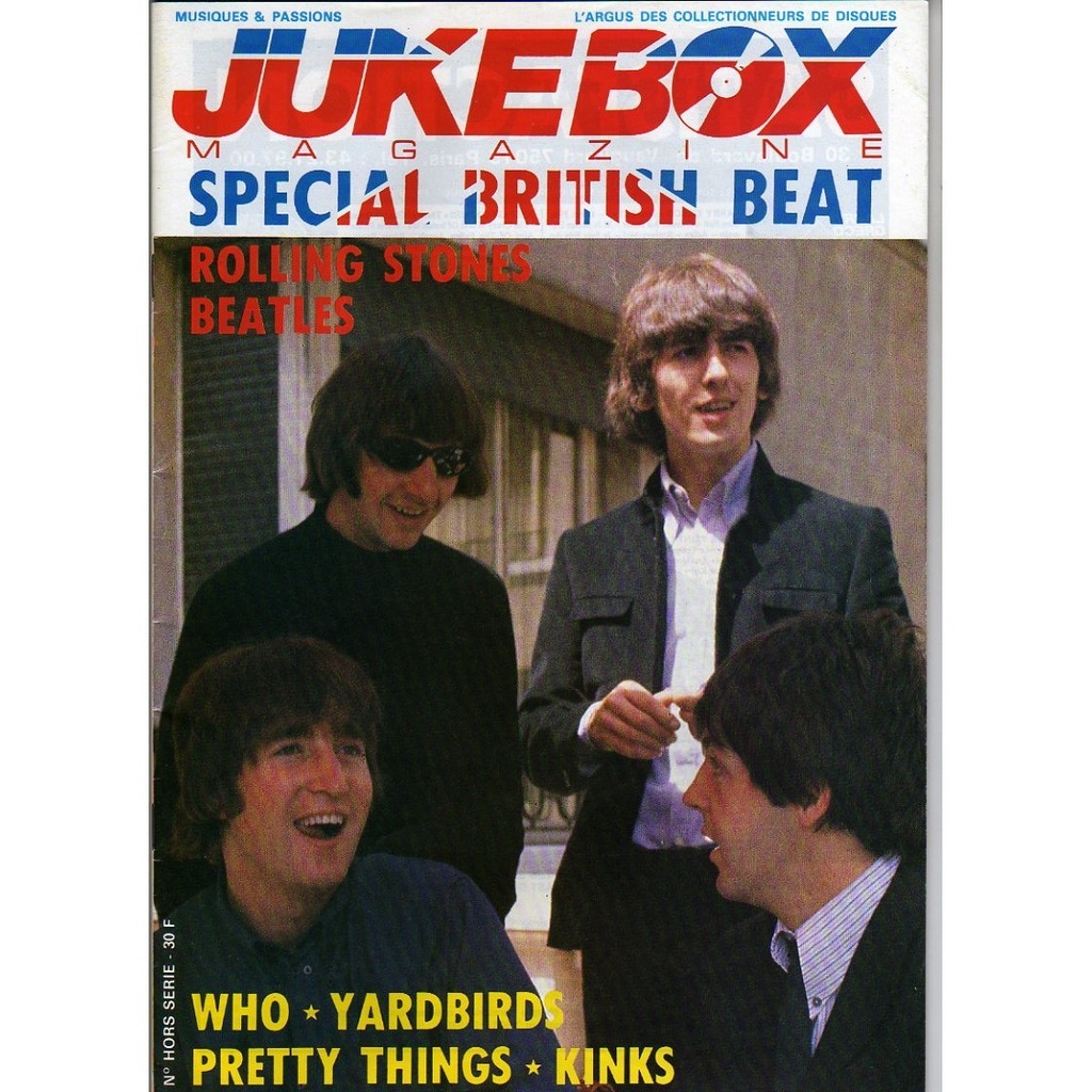 JUKEBOX MAGAZINE SPECIAL BRITISH BEAT - 4EME TRIMESTRE 1990