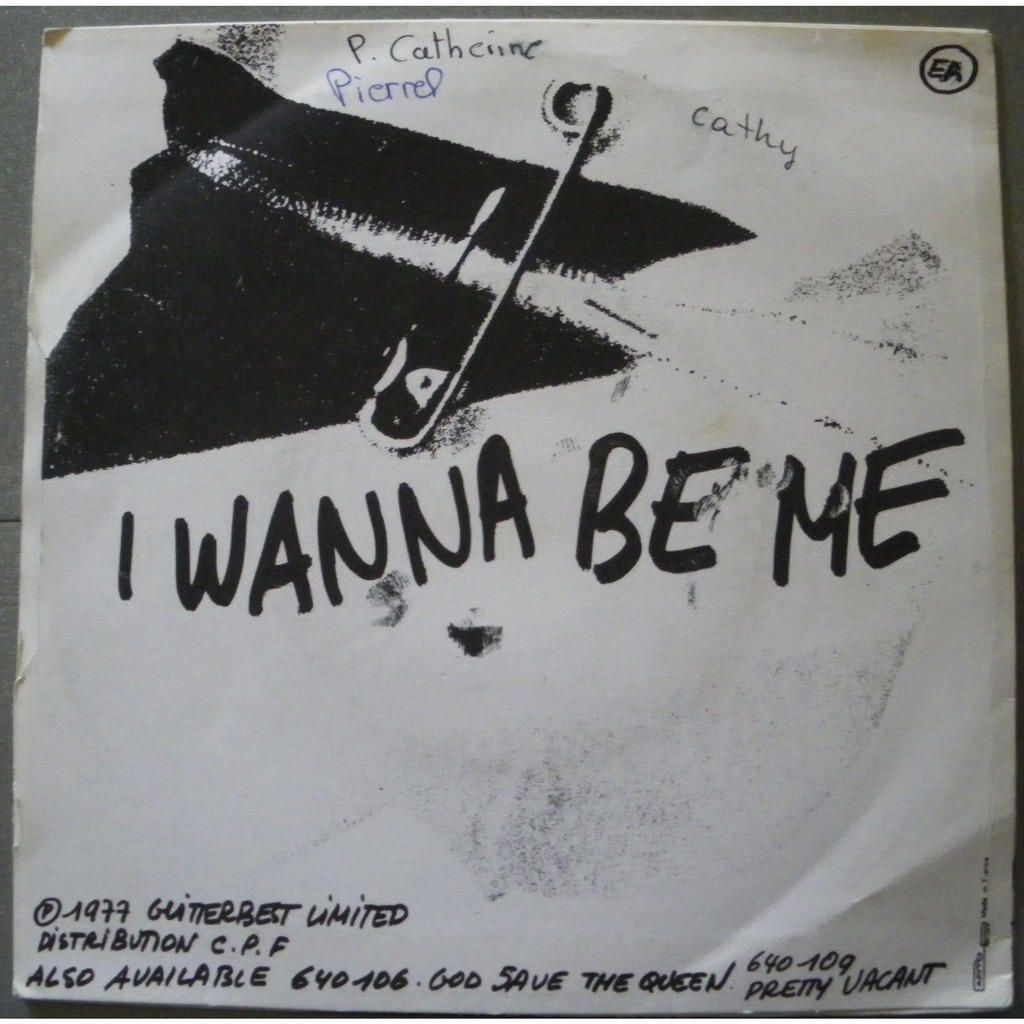 Anarchy in the u.k. - i wanna be me by Sex Pistols, SP with paskale -  Ref:115479465