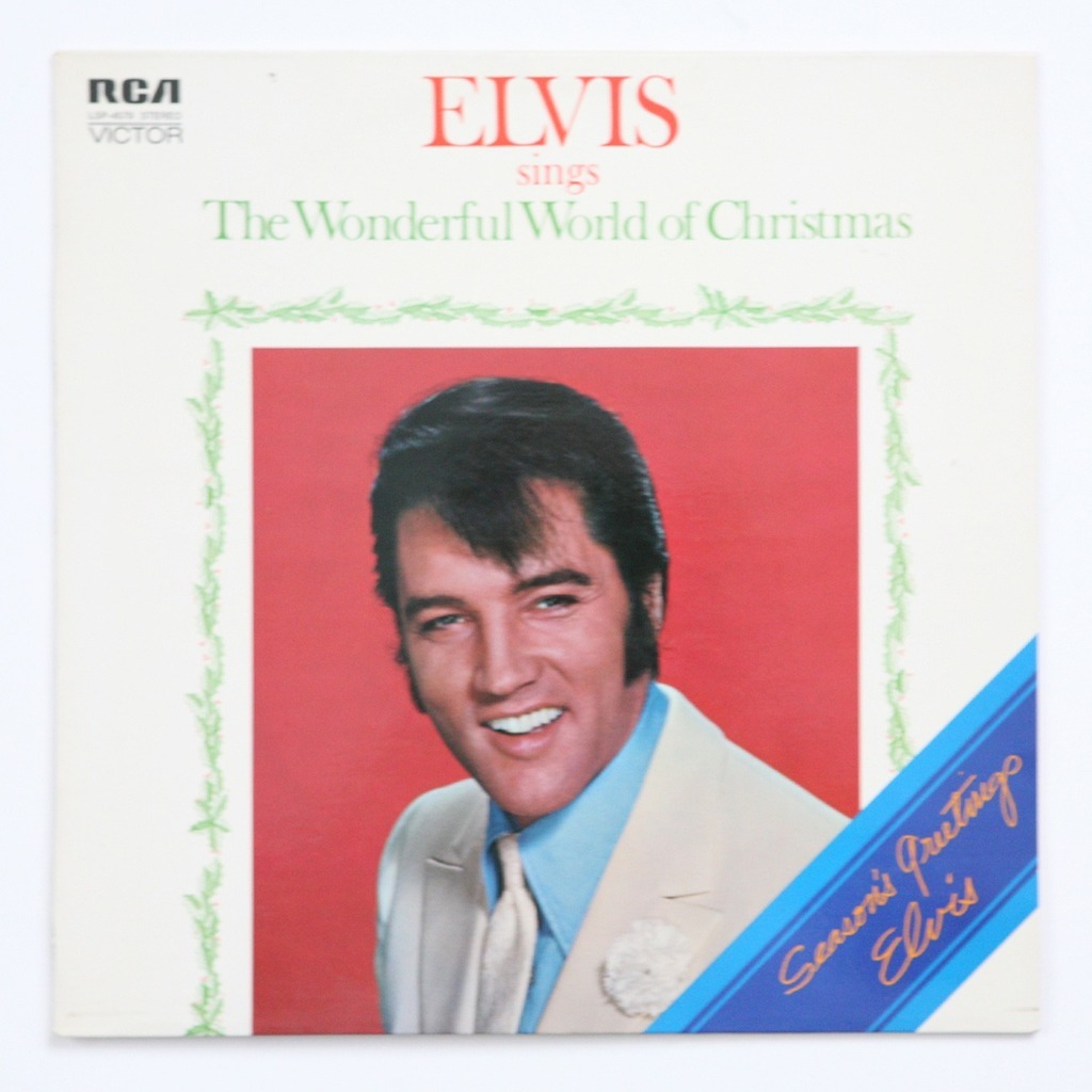 The wonderful world of christmas by Elvis Presley, LP with gileric67 Ref115482811