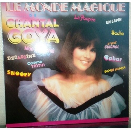 LE MONDE MAGIQUE by CHANTAL GOYA, LP with sonic-records