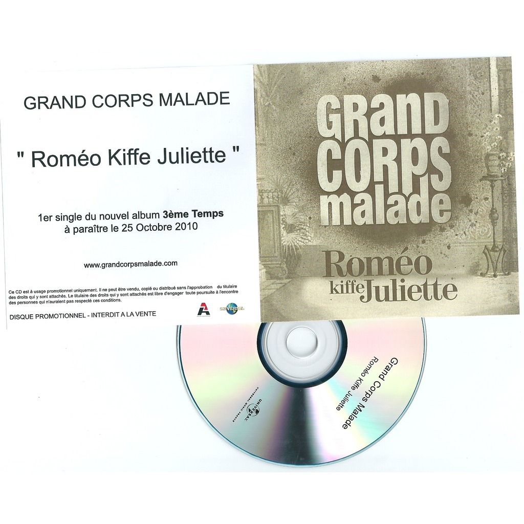 Roméo kiffe juliette de Grand Corps Malade, CDS chez shangrilaum Ref115553530