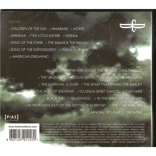  dead can dance  -  greatest hits 