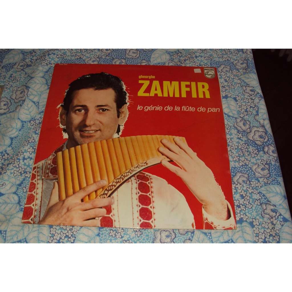 Le genie de la flute de pan de Zamfir, 33T chez riquet Ref