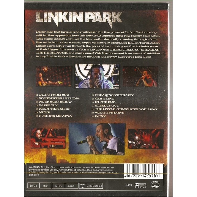  linkin park  -  in tokyo 
