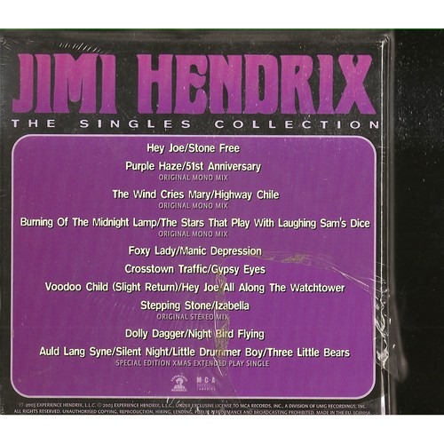 The Singles Collection By Jimi Hendrix Cds Box With Rockinronnie Ref115804897 