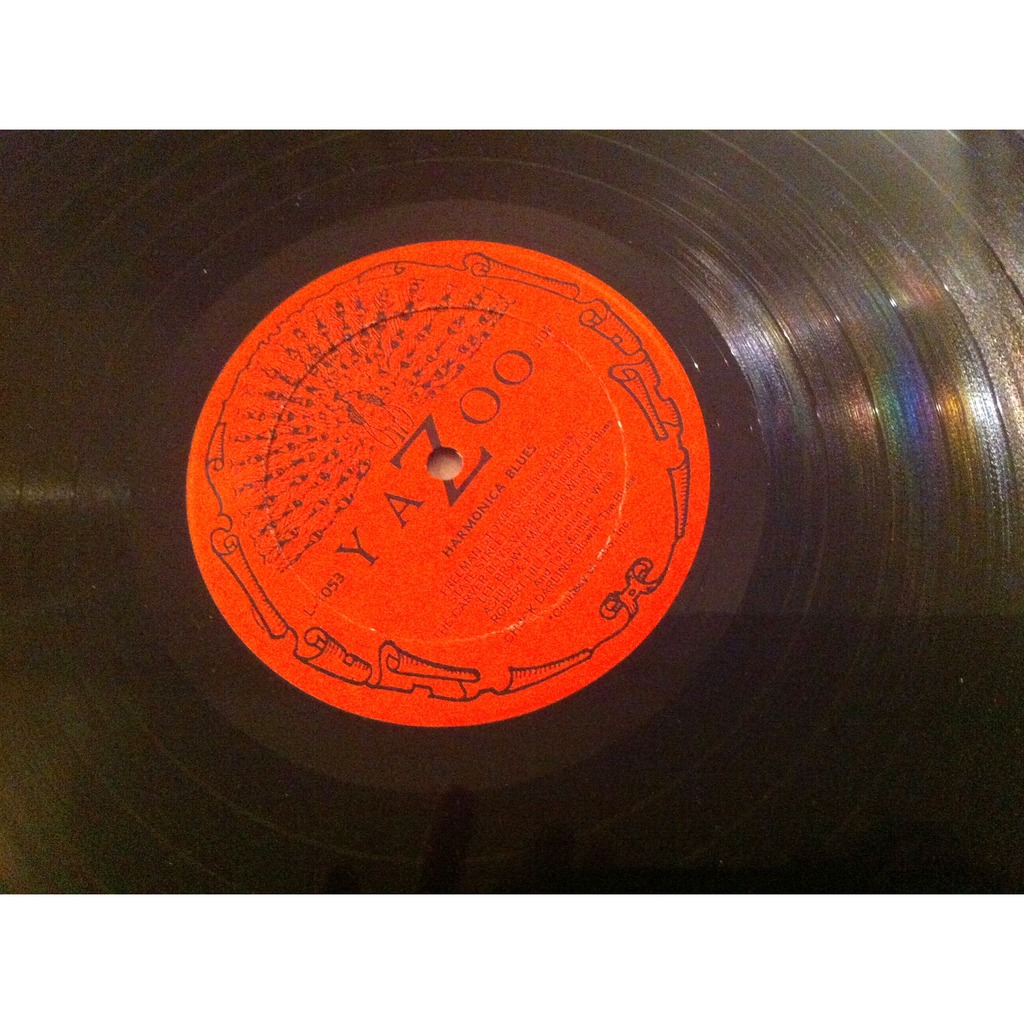 Harmonica blues / superb crumb cover yazoo nm by Jazz Gillum + Al / Robert Crumb Cover Yazoo Nm