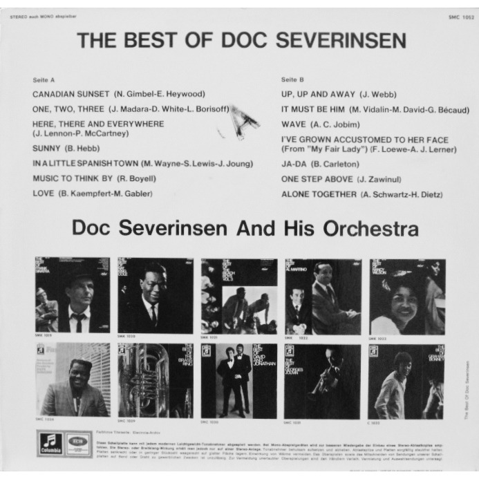 Doc Severinsen Signature Doc L 器材 | dretiennemaritz.co.za