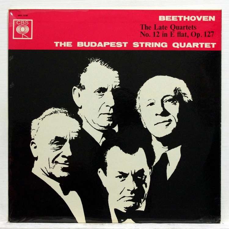 Beethoven : String Quartet No.12 Op.127 De Budapest String Quartet, 33 ...