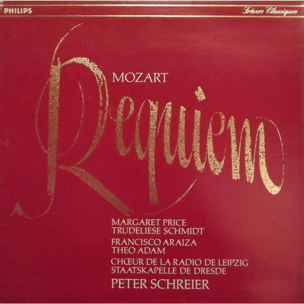 Mozart, requiem k 626 by Mozart Peter Schreier /Margaret Price /Theo Adam, LP with vinyl59