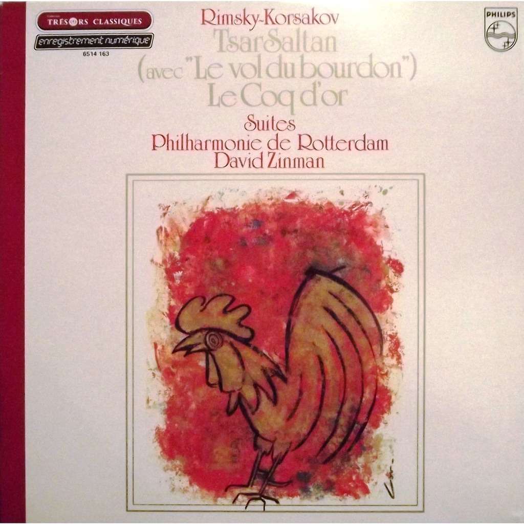 Rimsky korsakov, tsar saltan (avec le vol du bourdon), le coq d'or de