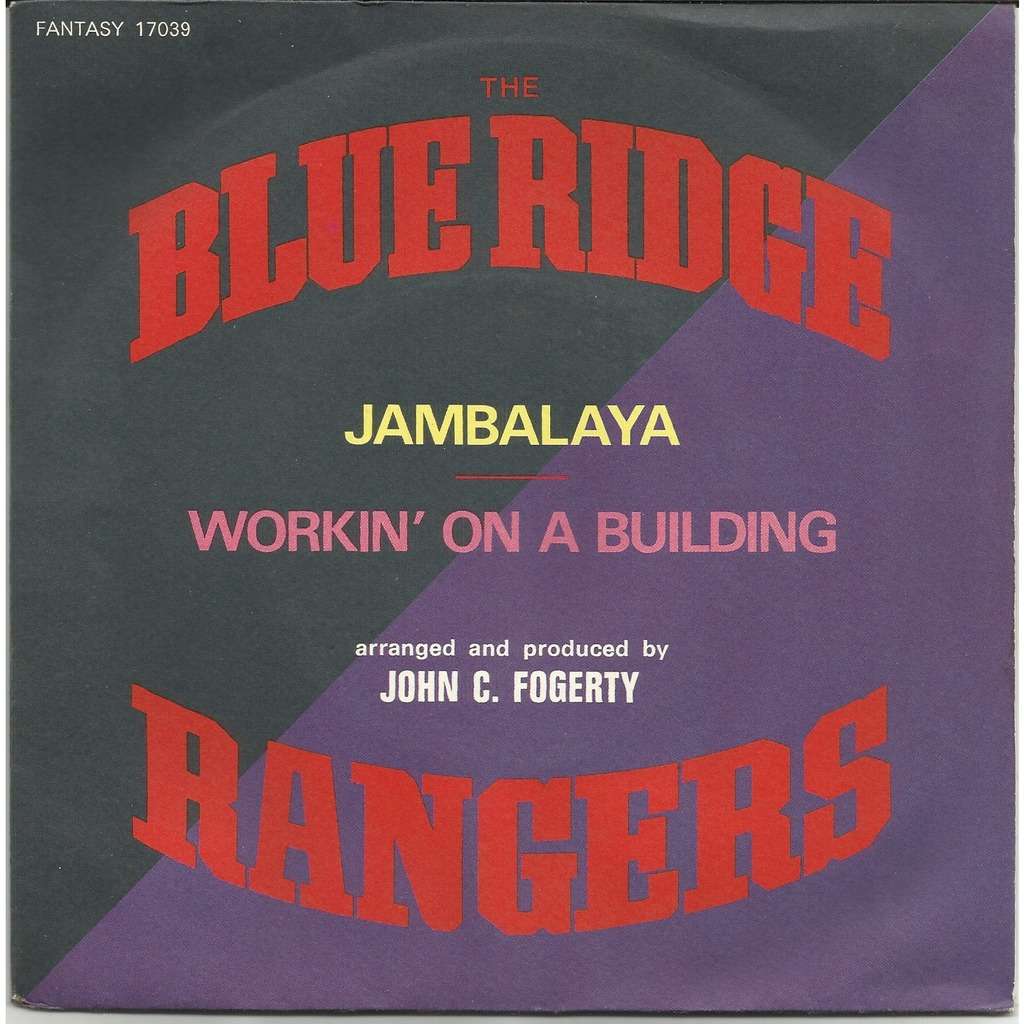 Jambalayaworkin'on a bulding de Blue Ridge Rangers The, SP chez libertemusic Ref115893608