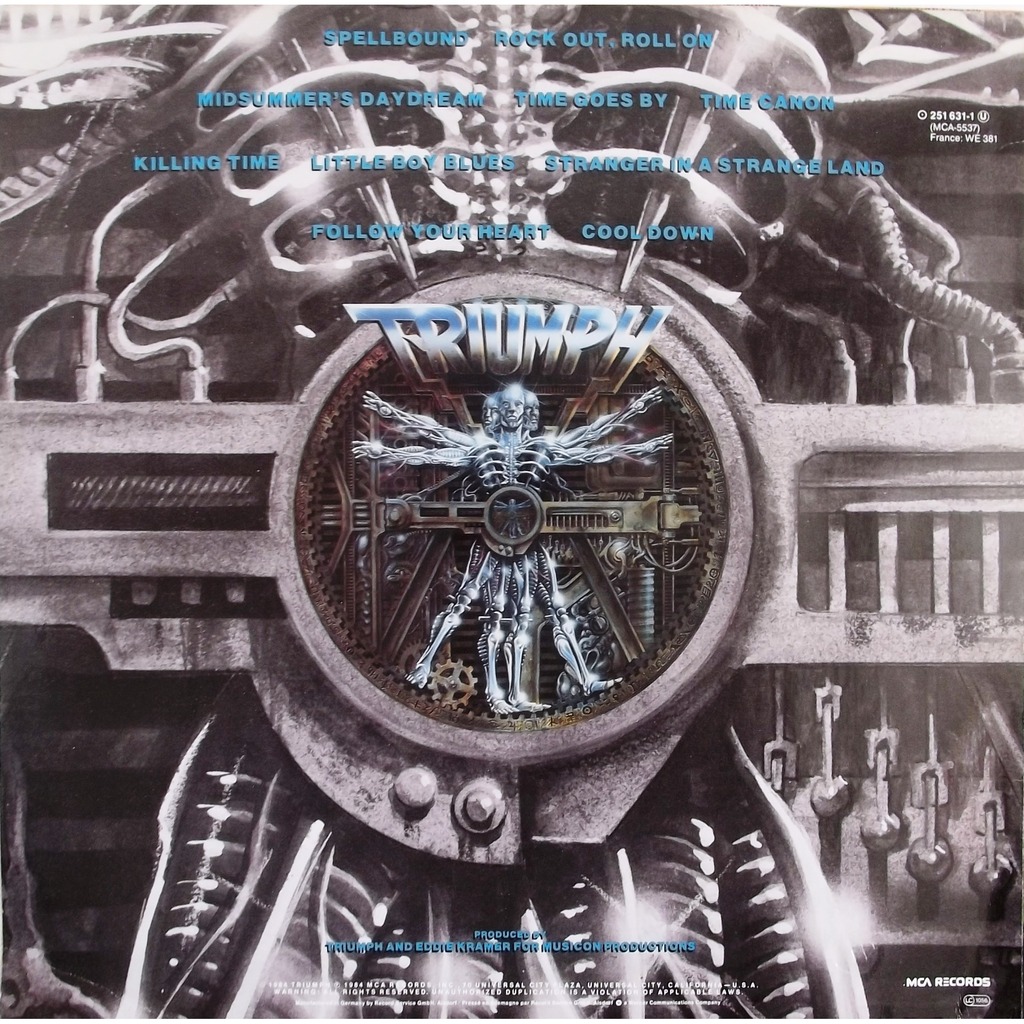 Thunder seven by Triumph, LP with vinyl59 Ref115914647