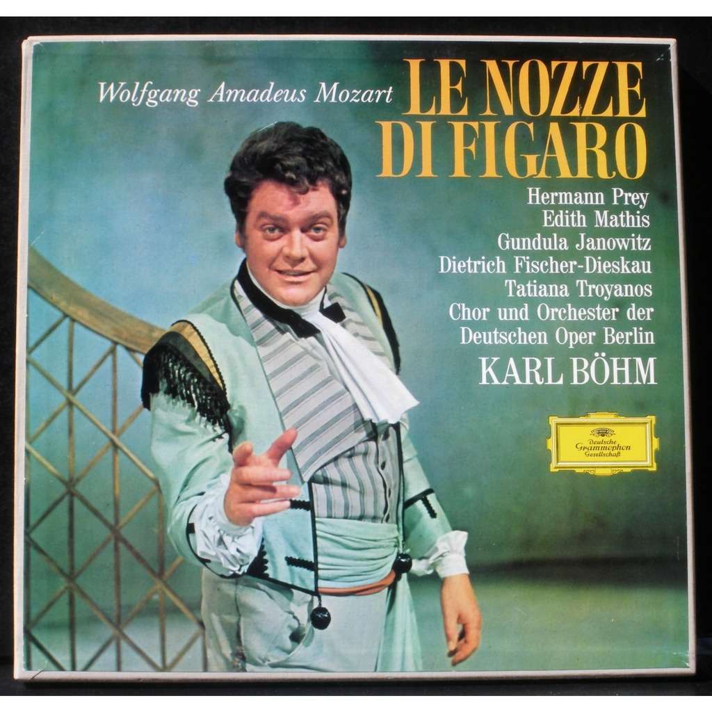 Mozart le nozze di figaro karl böhm 104 962/65 by Mozart Le Nozze