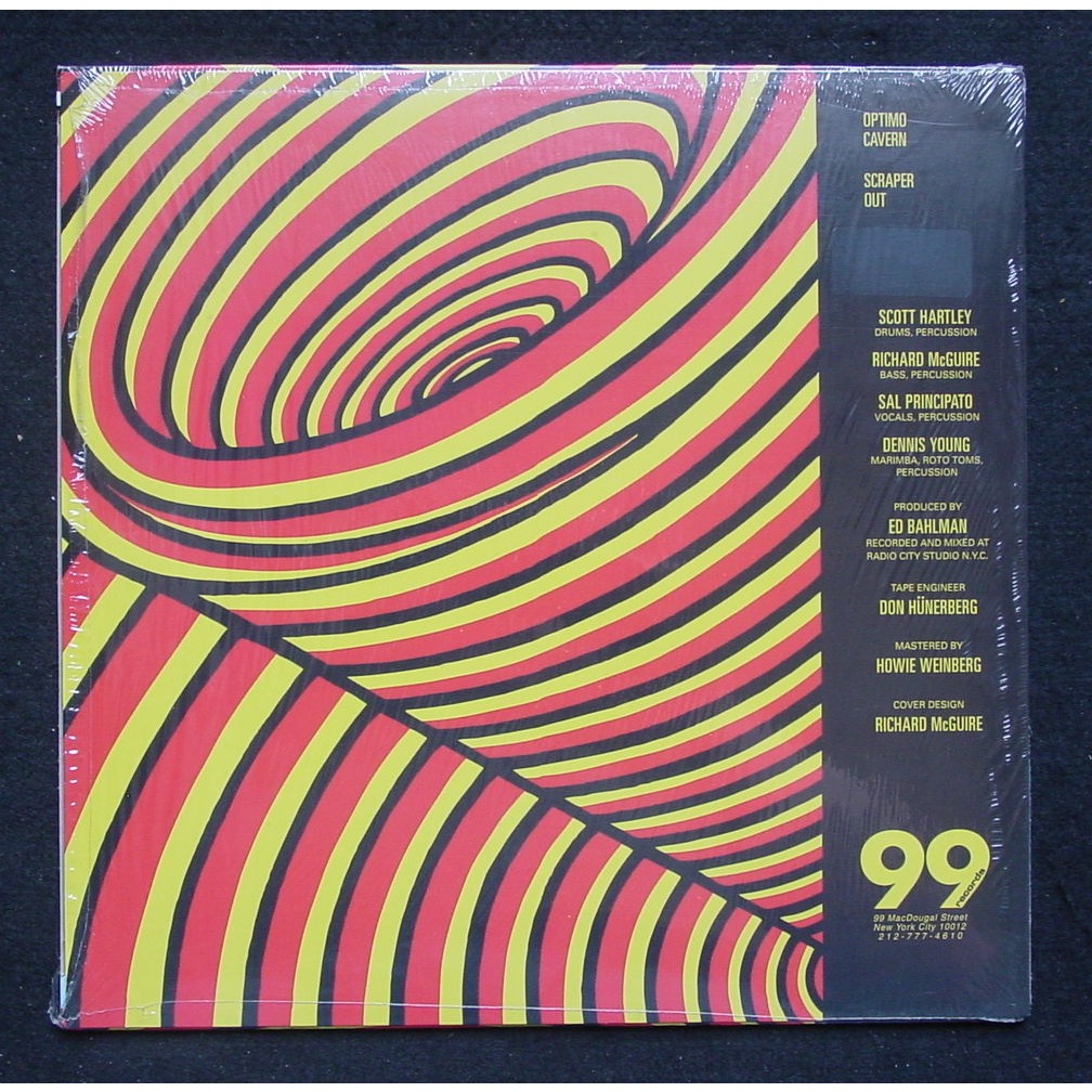 Optimo / cavern / scraper / out by Liquid Liquid, 12inch with themroc