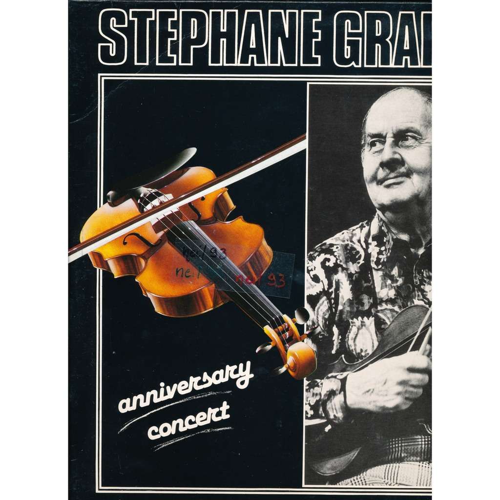 Anniversary concert - Stephane Grappelli - ( LPダブル盤 Gatefold ) - 売り手 ...