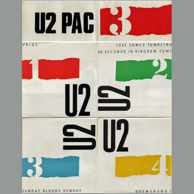 U2 Pac 3 Pride Love Comes Tumbling 60 Seconds In Kingdom Come Boomerang 1 Sunday Bloody U2 7 1枚 売り手 Darumaya Id