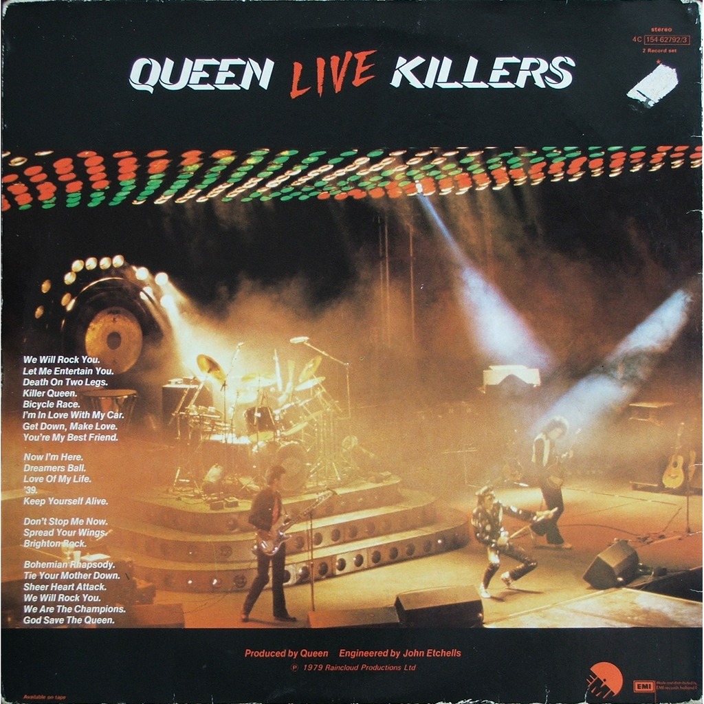 Live killers by Queen, Double LP Gatefold with soulvintage59 - Ref ...