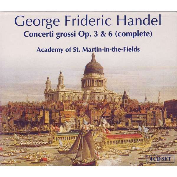 HÄNDEL, GEORG FRIEDRICH (1685-1759) concerti grossi op. 3 & 6, CD X 4 ...