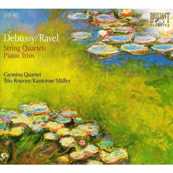 String quartets, piano trios by Debussy / Ravel, CD x 2 with melomaan ...