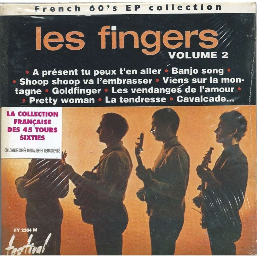 French 60's collection volume 2 by Les Fingers, CD with louviers