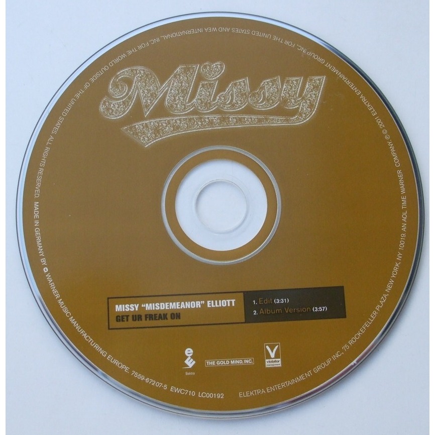 Get ur freak on by Missy Elliott, CDS with dom88 - Ref:116176098