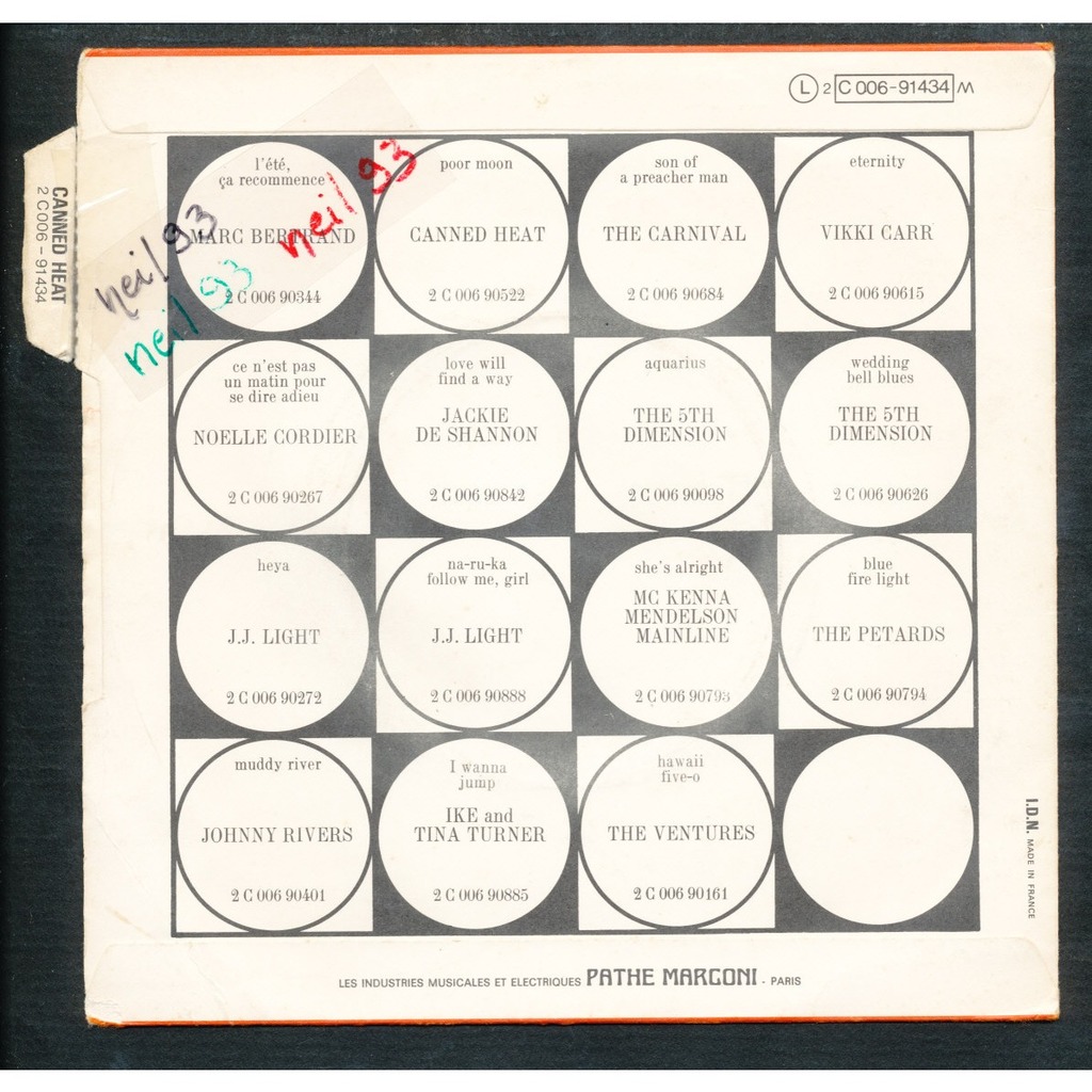 Shake it and break it sugar bee Canned Heat ( 7'' (SP) ) 売り手