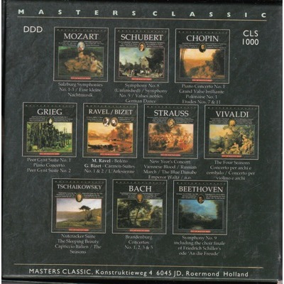 The Great Classical Collection By Various Artists Cd Box With Pycvinyl Ref