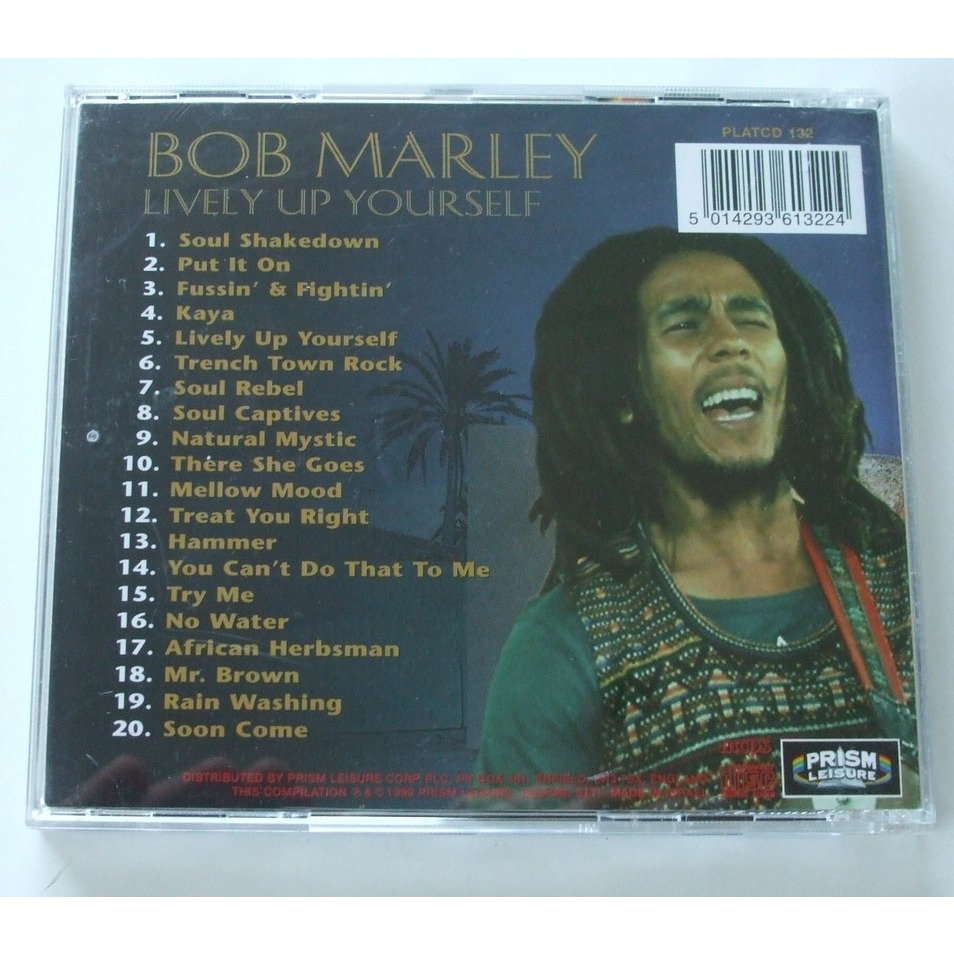 Lively Up Yourself By Bob Marley Cd With Dom Ref