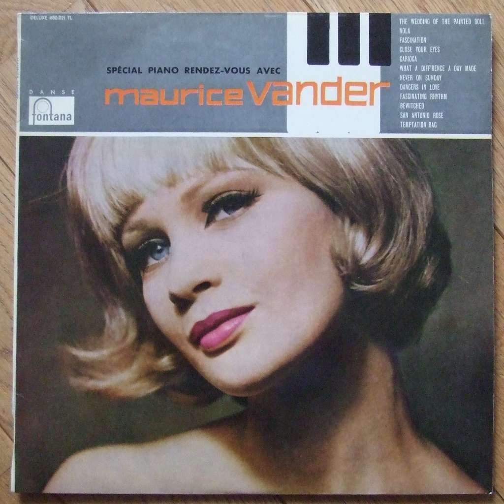 Special piano rendez vous by Maurice Vander, LP with labelledoccasion