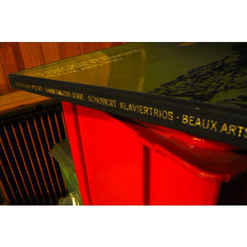Schubert complete piano trios by Beaux Arts Trio, LP x 2 with